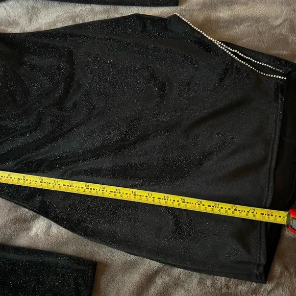 Lucy in the Sky Velvet Sparkle Mini Dress - Picture 10 of 10